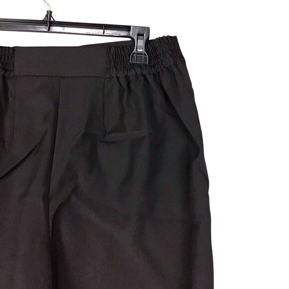 Jessica London Women’s Plus 12W Black Ankle Pants Straight Leg Workwear - Picture 4 of 14